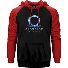 Z zepplin God Of War Ragnarok Is Coming Çift Renk Reglan Kol Sweatshirt / Hoodie