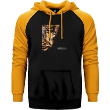 Z zepplin Moonspell Lusitanian Metal Sarı Renk Reglan Kol Kapşonlu Sweatshirt