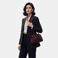 Hascan Shoes Bags ​hascan Shoes & Bags Lüks Parlak Bordo  Günlük ve Davet Çantası