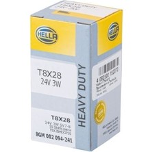 Hella Ampul Sofıt 24V 3W M Halojen Sv7-8 Ünıversal