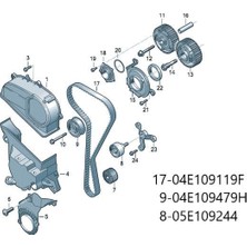 SNR-NTN Snr Ntn Trıger Setı-1.5 Tsı Vw Audı Seat Skoda Dac Dad Dpc - SNR-KD45784
