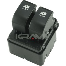 Mcar 1352B - Matız 05-10 Cam Anahtarı Sol Ikılı - Kraw AN-1352B