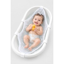 BEBEKİZ Bebek Küvet Filesi Ergonomik Kaydırmaz Bebek Banyo Filesi Bebek Yıkama Filesi