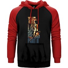 Z zepplin The Last Of Us 2 Butterfly Çift Renk Reglan Kol Sweatshirt / Hoodie