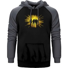 Z zepplin Metallica Lux Æterna Grup Çift Renk Reglan Kol Sweatshirt / Hoodie