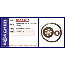 Bescher Eksantrik Zıncır Kıtı R12-R9-KNG 1400 cc (Dıslı Takımı) - 1 Adet - Bsc R9KIT