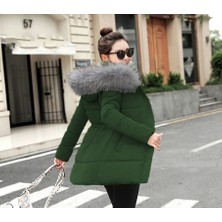 Sacrosa Kışlık Orta Boy Kadın Şişme Mont