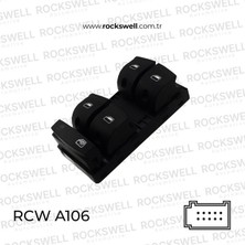 Rockswell Cam Acma Kapama ve Emnıyet Kılıt Anahtarı Surucu Tarafı Dortlu A3 04>13 A6 05>11 Q7 - A106