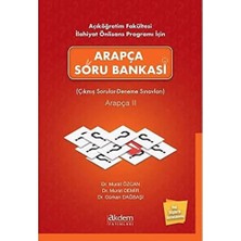 Açıköğretim Fakültesi Ilahiyat Önlisans Programı Için Arapça Soru Bankası: (Çıkmış Sorular-Deneme Sınavları) Arapça 2