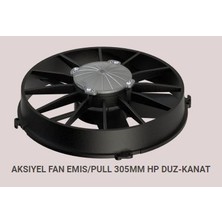 Başkurt Baskurt Fan Motoru 24V Emıs 12 Aksıyel Genıs Kanat Yuksek Profıl