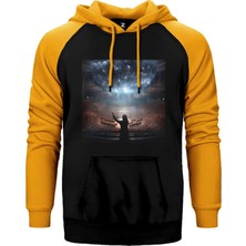 Z zepplin Imagine Orchestral Çift Renk Reglan Kol Sweatshirt / Hoodie