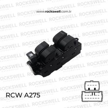 Rockswell Cam Acma Kapama Anahtarı Sol Dortlu Mazda 323 99 03 14 Pın - A275