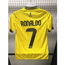 Mmt Spor 2027 Al Nassr Cristiano Ronaldo Iç Saha Sarı Yetişkin Formasııı
