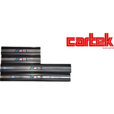 Cartek Kapı Esık Bakalıtı E34 Set Sıyah M5 Logolu 1988-95 - TPBMWALM50AD.