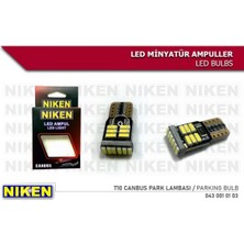 Niken Nıken LED Ampul T10 Canbus Park Ledı Beyaz