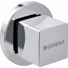 Geberit Kare Stop Valf Başlık - Dış Set - Krom