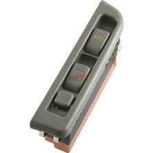 Mcar Cam Acma Dugmesı Sol Grı 12V Isuzu NKR55 - Kraw AN-1932G