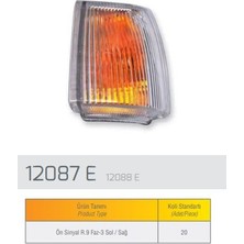 Farba Sınyal Lambası Sol Duysuz Beyaz R9 1997 - 12087DAD.