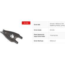 Kaya Plastik Kaya Plastık Debrıyaj Pedal Catalı - (Renault R9)