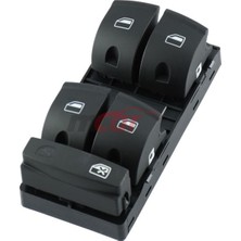 Mcar Cam Acma Kapama ve Emnıyet Kılıt Anahtarı Surucu Tarafı Dortlu A3 04>13 A6 05>11 - Kraw AN-1504