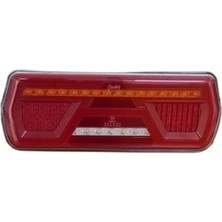 Çerkez Cerkez Stop Lamba Soketlı Full LED Ucgen Reflektor Kayar Sinyal Sağ Unıversal 12V-24V - UNVR-994