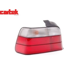 Cartek Komple Stop E36 Sedan Beyaz Sınyallı 1991-98 Sol - TPBMWAZY20AD.