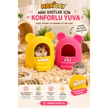 Mam Day Kişiselleştirilebilir Hamster Yuvası Hamster Evi Kemirgen Evi Yuva