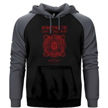 Z zepplin Babymetal Live At Budokan Gri Renk Reglan Kol Kapşonlu Sweatshirt