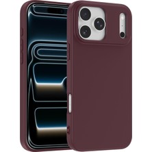 Microsonic Apple iPhone 18 Pro Kılıf Groovy Soft Mürdüm
