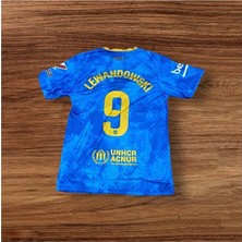Fc Barcelona 9 Numara Lewandowski Mavi