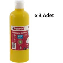 Bigpoint Parmak Boyası 500 ml Sarı x 3 Adet