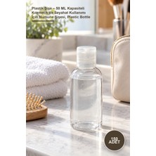 Yenilig 150 Adet Plastik Şişe – 50 ml Kapasiteli Kozmetik ve Seyahat Kullanımı Için Numune Şişesi, Plastic Bottle