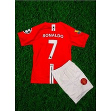 R.o.n.a.l.d.o M.a.n.c.h.e.s.t.e.r U.n.i.t.e.d Kısa Kol Futbol Çocuk Forması 7 Numara