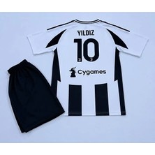 Yeni Sezon 2025/26 Kenan Yıldız 10 Numara Çocuk Formsı 2 Li Set