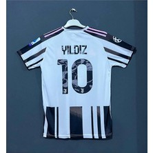 Juventus 2025/26 Yeni Sezon Kenan Yıldız Deplasman Forması Siyah