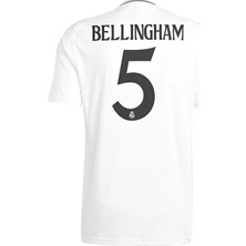 Bellingham 5 Real Madrid' 2024-25 Sezon Iç Saha Forması (White)