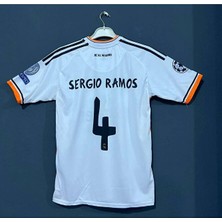 Real Madrid Kiev Şampiyonlar Ligi Sergio Ramos Yetişkin Forması (Kısakol)