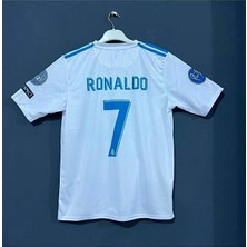 Real Madrid 2018 Şampiyonlar Ligi Ronaldo Yetişkin Kısa Kolu Final Forması