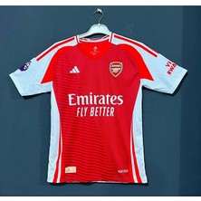 Arsenal 2024-25 Sezon Declan Rice Siyah Deplasman Forması 1h