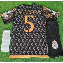 R'.madrid'd Bellingham 5 Özel Konsept Çocuk Forması (Forma Şort Çorap) 3 Lü Set
