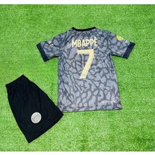 Psg Mbappe 23/24 Çocuk Futbol Forması Hava Alabilen Polyester Kumaş Halısaha Forması