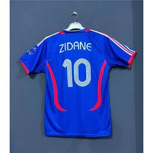 Fransa 2006 Zinedine Zidane Iç Saha Forması Efsane 10 Numara