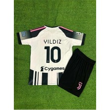 Juventus Yeni Sezon 2025/26 Kenan Yıldız 10 Iç Saha Çocuk Forması (Yeni) 4lü Set
