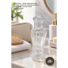 Yenilig 250 Adet Plastik Şişe – 100 ml Kapasiteli Küçük Sıvı Kabı, Seyahat ve Kozmetik Kullanımı, Travel Bottle, Cosmetic Bottle