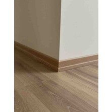 Kms Home 6 cm Koyu Meşe Parke Süpürgeliği 240 cm Uzunluğunda
