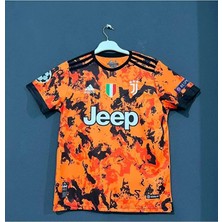 2020/21 Sezon Juventus Isimsiz Deplasman Forması 3(Orange) (Turuncu)