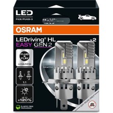 Osram 22/24W 12V P43T 5×2osram Far Ampul LED H4/H19 12V P43T Easy Model 64193DWESY