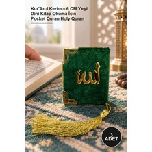 Yenilig 3 Adet Kur'an-I Kerim – 6 cm Yeşil Dini Kitap Okuma Için Pocket Quran Holy Quran
