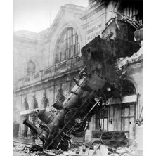 DIGITRA-TREN-003-KAZALI Tren Kanvas Accident Train Tablo