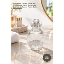 Yenilig 200 Adet Plastik Şişe – 50 ml Küçük Boy Sıvı Saklama Şişesi, Numune ve Kozmetik Kullanımı, Plastic Bottle